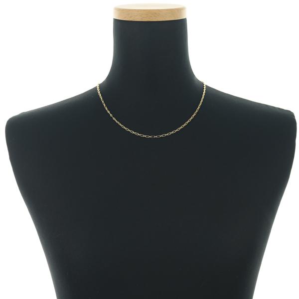 Cartier（カルティエ） チェーンネックレス リンク 45cm K18YG 修理