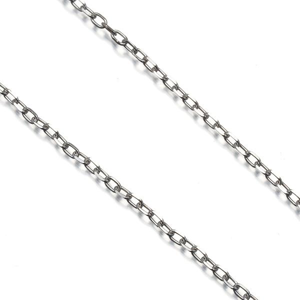 ミキモト チェーンネックレス カットアズキ 40cm K18WGGENJ