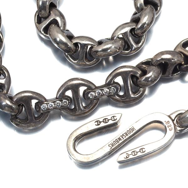 ホ―センブース ウォレットチェーン ダイヤ ダイヤモンド オープン