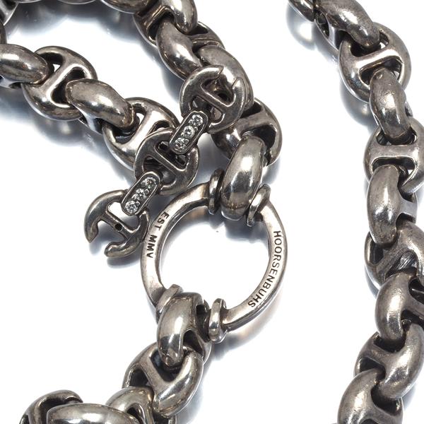 ホ―センブース ウォレットチェーン ダイヤ ダイヤモンド オープン