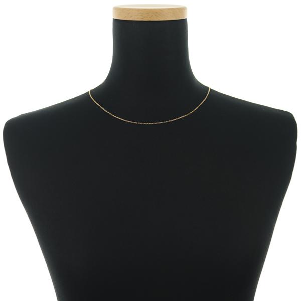 Cartier カルティエ チェーンネックレス 2Cチャーム 46cm K18YG BLJ