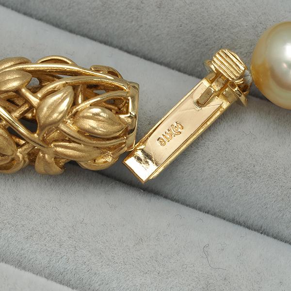 TASAKI タサキ ネックレス ゴールデンパール 真珠 5.0-10.9mm K18YG ソーティングBLJ 限界値下げ品
