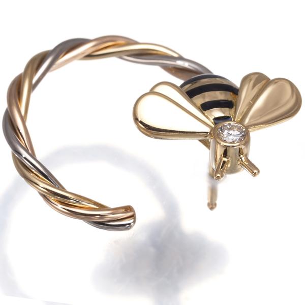 Cartier（カルティエ） ピアス ダイヤ ダイヤモンド 蜂 ハチ アニマル
