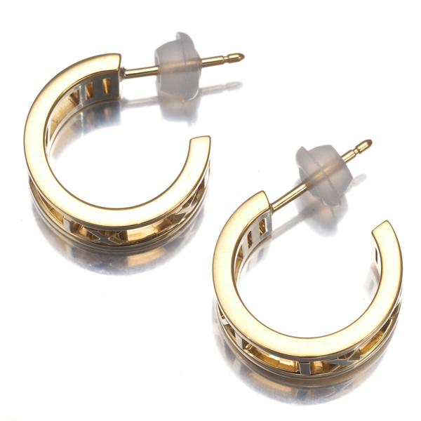 TIFFANY&Co.（ティファニー） ピアス アトラスオープン フープ K18YG