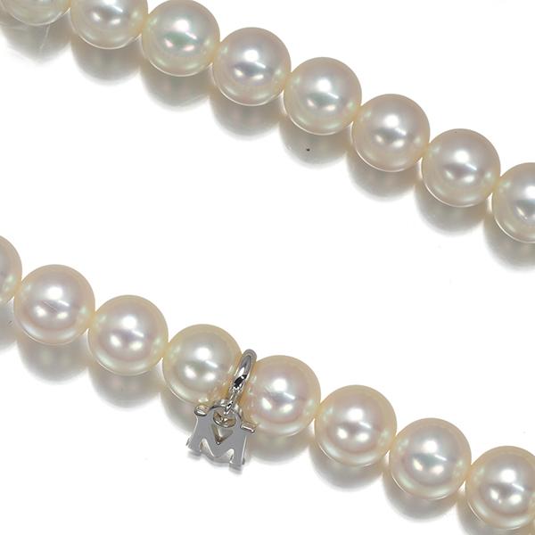 MIKIMOTO（ミキモト） ネックレス パール 真珠 6.0-6.5mm シルバー BLJ