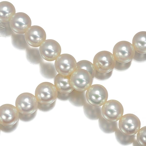 MIKIMOTO（ミキモト） ネックレス パール 真珠 6.0-6.5mm シルバー BLJ
