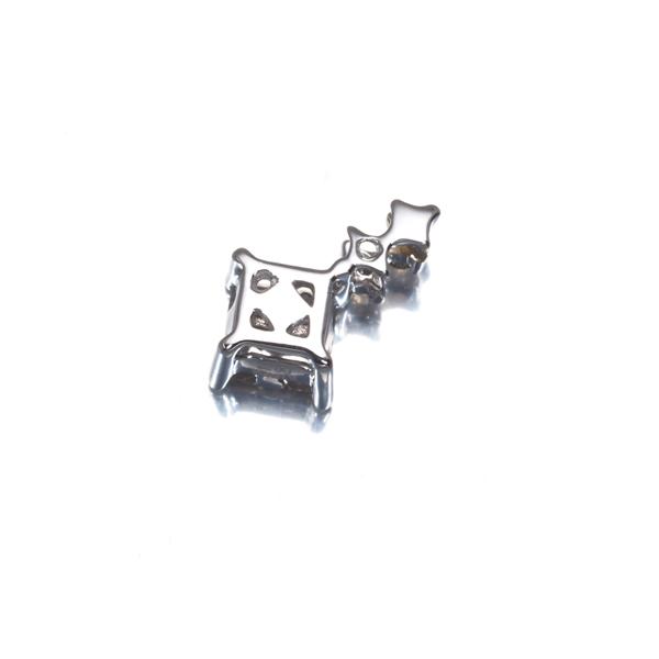 ダイヤ ダイヤモンド 0.22ct ミステリーセッティング ペンダントトップ