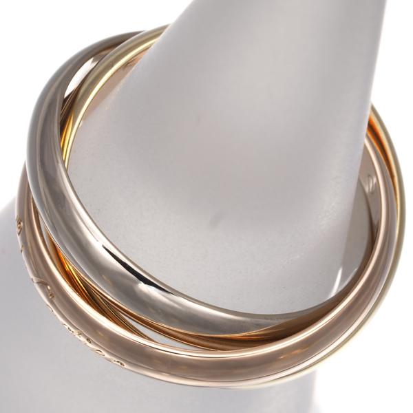 Cartier カルティエ トリニティリング スリーカラー クラシック 54号