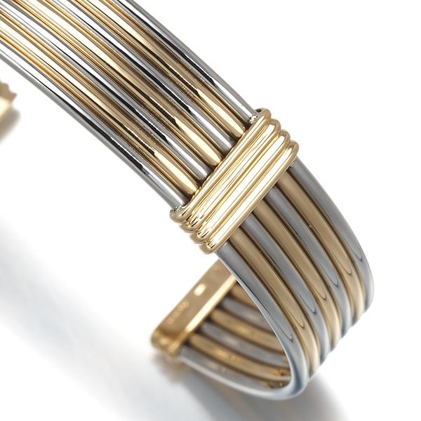 Cartier（カルティエ） ブレスレット コンビカラー バングル カフ