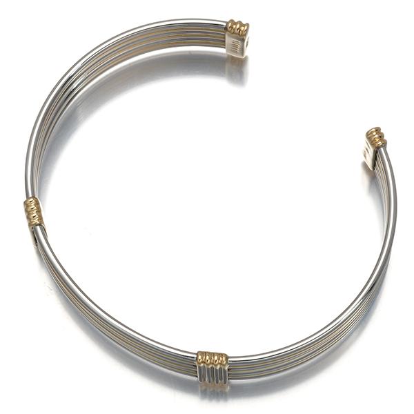 専用です！ K18 K18WG コンビカラー バングル ブレスレット 専用です！ K18 K18WG コンビカラー バングル ブレスレット 専用です