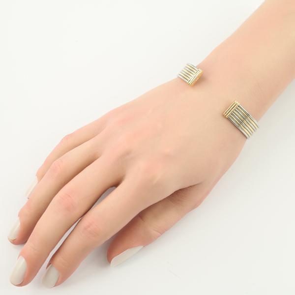 Cartier（カルティエ） ブレスレット コンビカラー バングル カフ