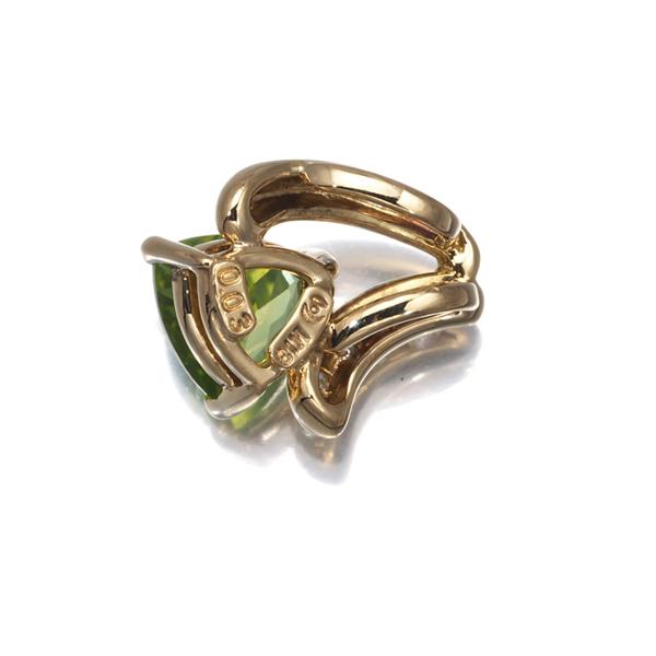 TASAKI タサキ ペンダントトップ ペリドット ダイヤ ダイヤモンド 0.03ct トリリアントカット K18YG BLJ | TASAKI | 02