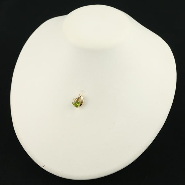 TASAKI タサキ ペンダントトップ ペリドット ダイヤ ダイヤモンド 0.03ct トリリアントカット K18YG BLJ | TASAKI | 03