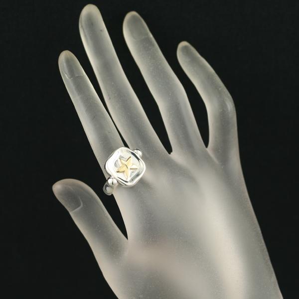 ポメラート リング DoDo ドド ステッリーナ スター フリップ コンビ