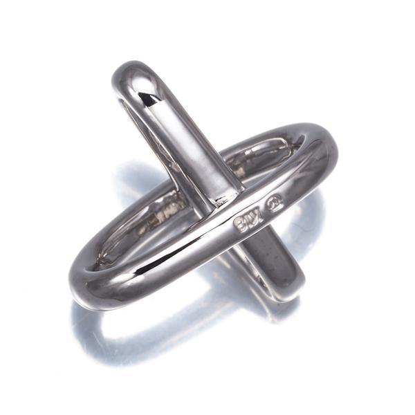 MIKIMOTO（ミキモト） ペンダントトップ クロス K18WG BLJ