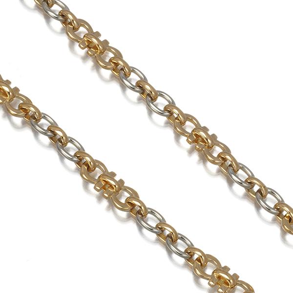 カルティエ　チェーンネックレス　18k 48cm Cartier（カルティエ） チェーン ネックレス アジャスター付き 廃盤品