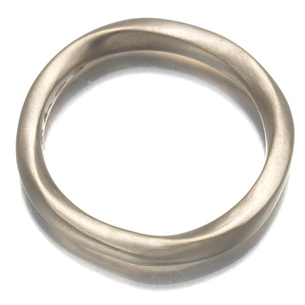 hum ハム リング ムゲン 9.5号 K18WG 指輪 BLJ/GENJ : グリーバー