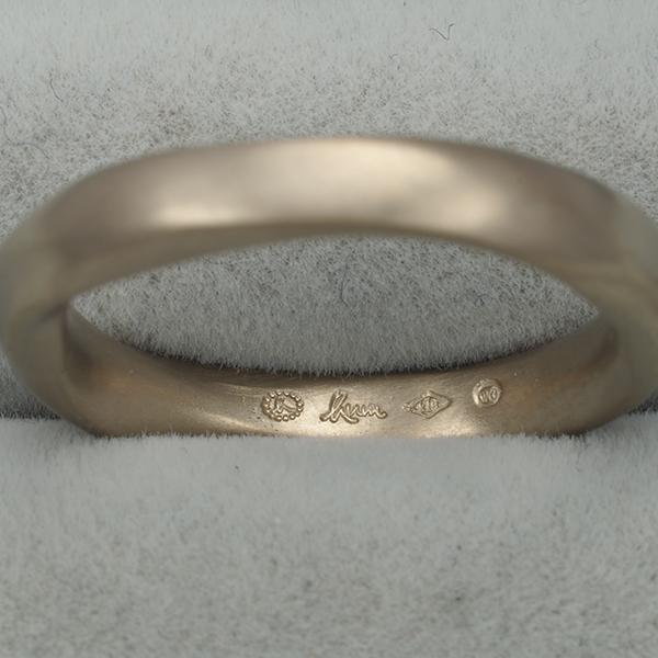 hum ハム リング ムゲン 9.5号 K18WG 指輪 BLJ/GENJ : グリーバー