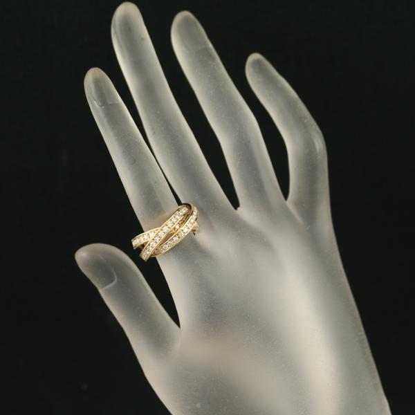 Cartier（カルティエ） トリニティリング ダイヤ ダイヤモンド スリー