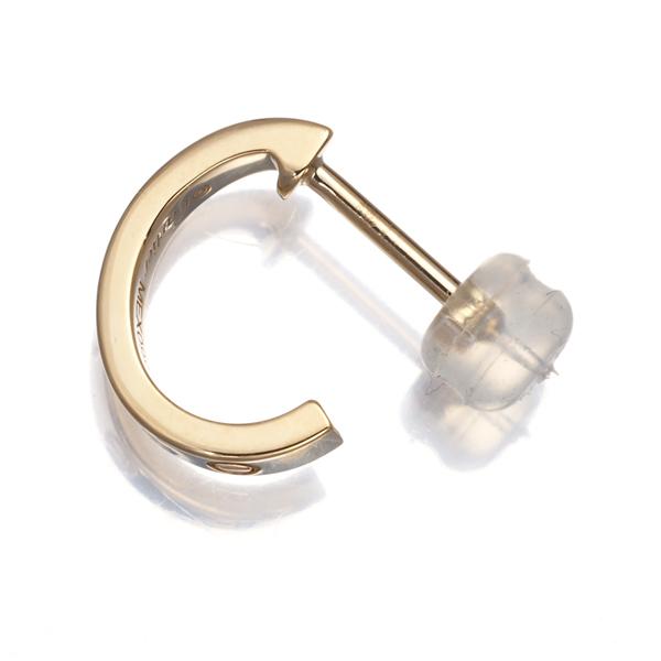 カルティエ　ピアス片耳用 Cartier（カルティエ） ピアス ミニラブ フープ 片耳 K18YG BLJ