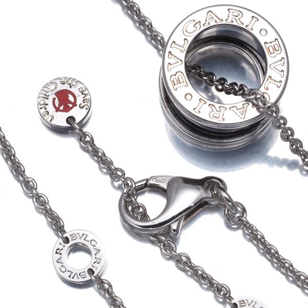 BVLGARI ブルガリ ネックレス セーブザチルドレン ビーゼロワン B  