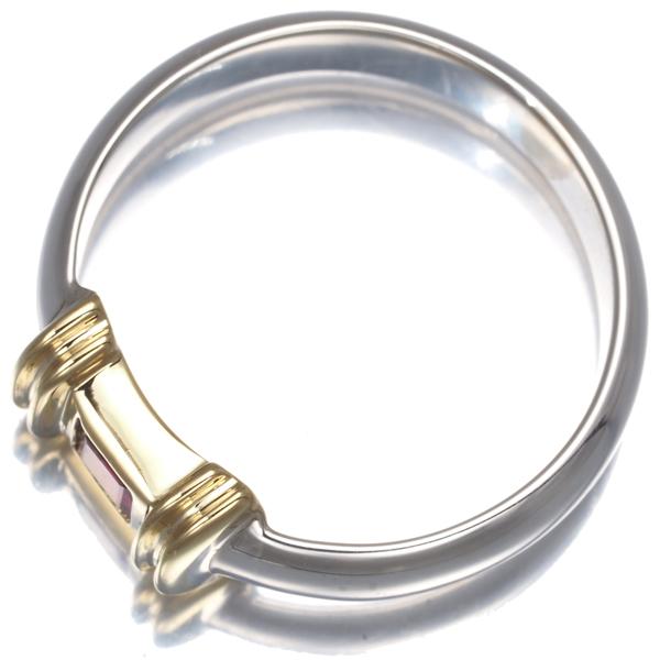 TIFFANY&Co.（ティファニー） リング ルビー コンビカラー スクエア 10