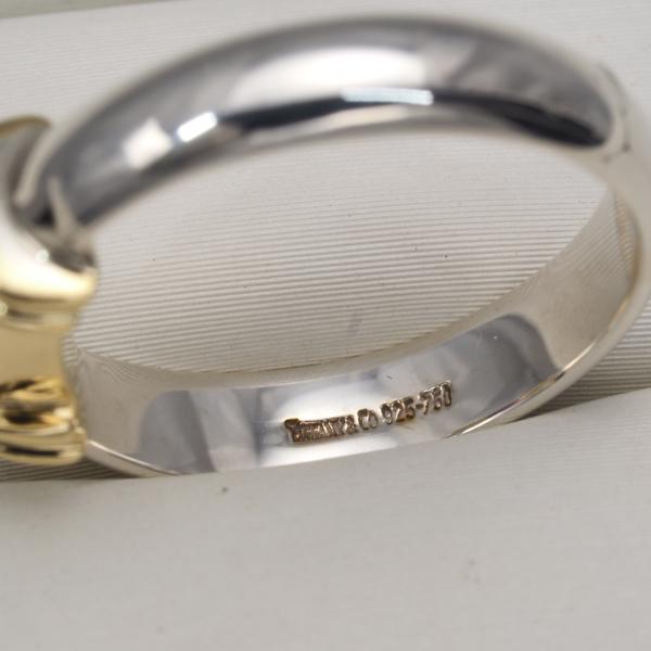 TIFFANY&Co.（ティファニー） リング ルビー コンビカラー スクエア 10