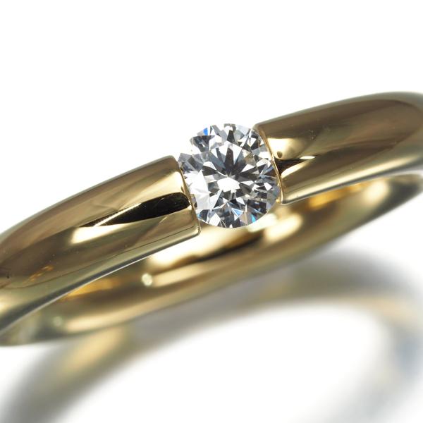 ニーシング リング ダイヤ ダイヤモンド 0.209ct シュパンリング