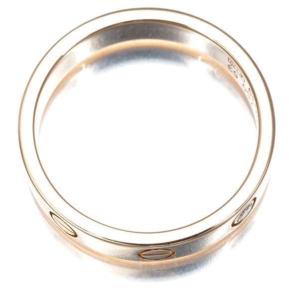 カルティエ ミニラブリング 13号 YG ダイヤ 13 53 K18YG カルティエ ミニラブリング 13号 カルティエ ミニラブリング 13号 YG