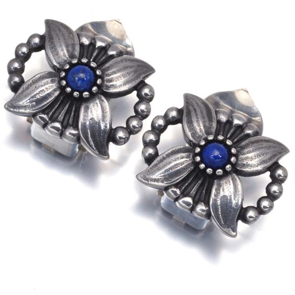 Georg Jensen（ジョージ ジェンセン） イヤリング ラピスラズリ