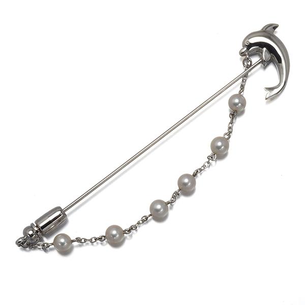 MIKIMOTO（ミキモト） ブローチ ベビーパール 真珠 4.0-4.3mm