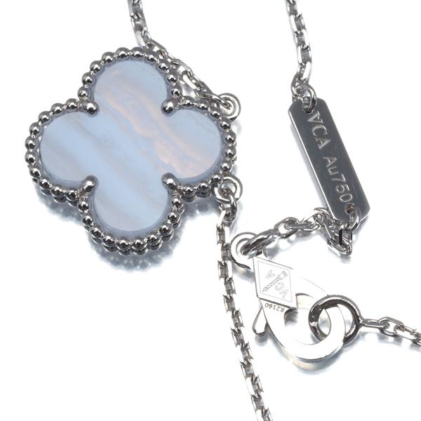 ヴァンクリーフ＆アーペル ネックレス カルセドニー ヴィンテージ