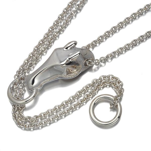 HERMES エルメス ギャロップ ネックレス ホースヘッド ペンダント