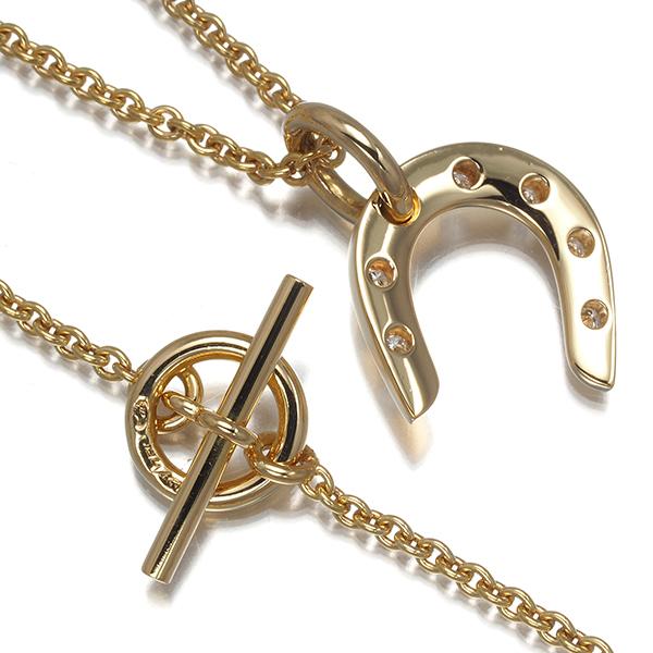 HERMES（エルメス） ネックレス ダイヤ ダイヤモンド ポルトボヌール 