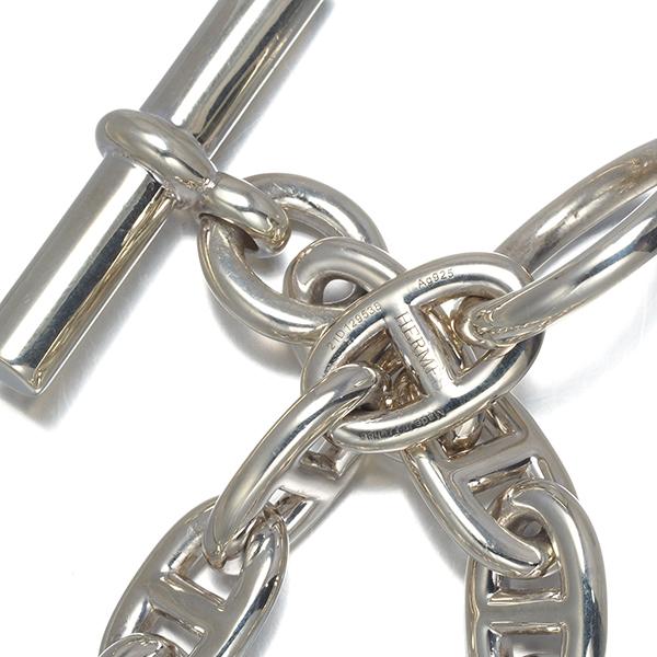 HERMES（エルメス） ブレスレット シェーヌダンクルMM 18コマ シルバー