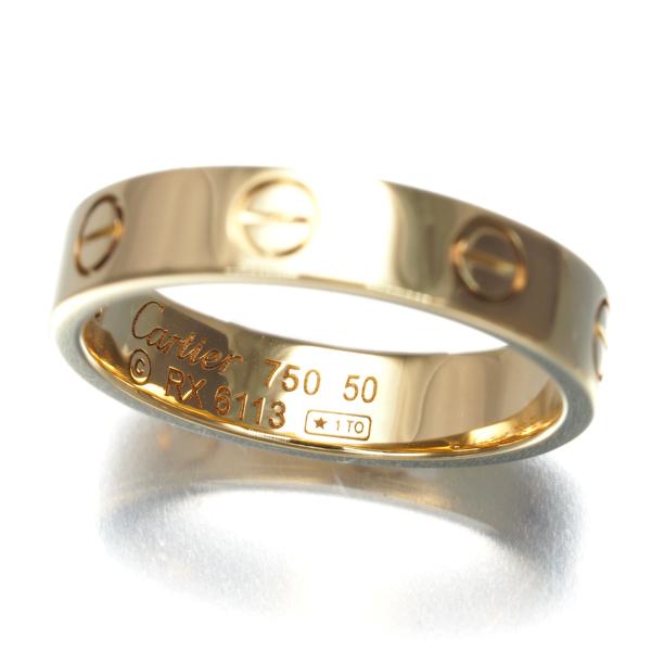 Cartier ミニラブリング 1Pダイヤモンド付き Cartier（カルティエ） ミニラブリング ダイヤ ダイヤモンド 1P 50号