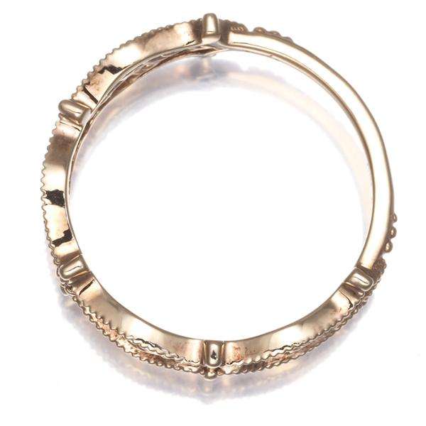 agete（アガット） リング ダイヤ ダイヤモンド 0.005ct ミルグレイン