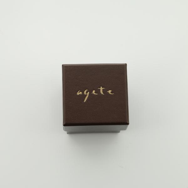 agete（アガット） リング ダイヤ ダイヤモンド 0.005ct ミルグレイン