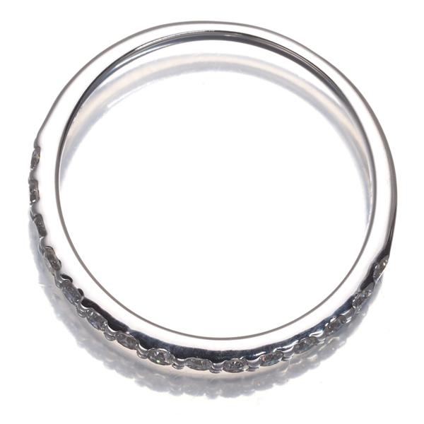 K18WG ダイヤ0.30ct ハーフ エタニティリング ダイヤ ダイヤモンド 0.30ct ハーフエタニティ リング K18WG 指輪 GENJ
