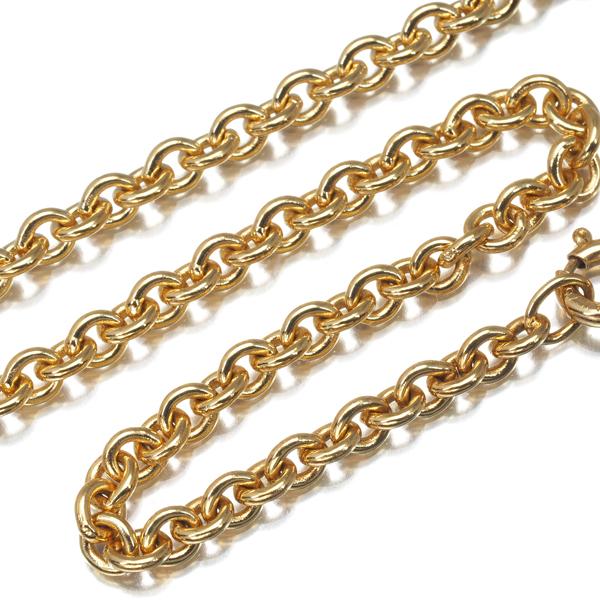TIFFANY&Co.（ティファニー） チェーンネックレス 45cm K18YG BLJ