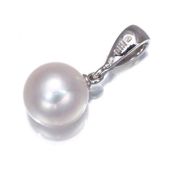 MIKIMOTO（ミキモト） ペンダントトップ パール 真珠 7.6mm 一粒 K18WG 