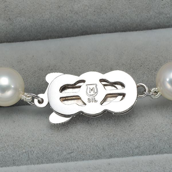 MIKIMOTO（ミキモト） ネックレス パール 真珠 7.0-7.5mm シルバー 袋
