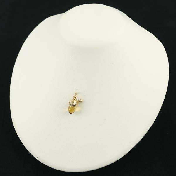 MIKIMOTO（ミキモト） ペンダントトップ シトリン ベビーパール 真珠