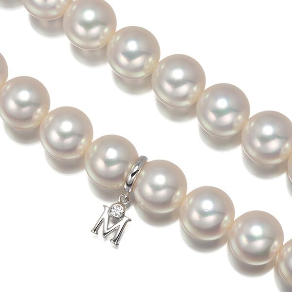 【美品】ミキモト パールネックレス 約7.5㎜珠 現行クラスプ MIKIMOTO（ミキモト） 【送料無料】ミキモト アコヤパールネックレス