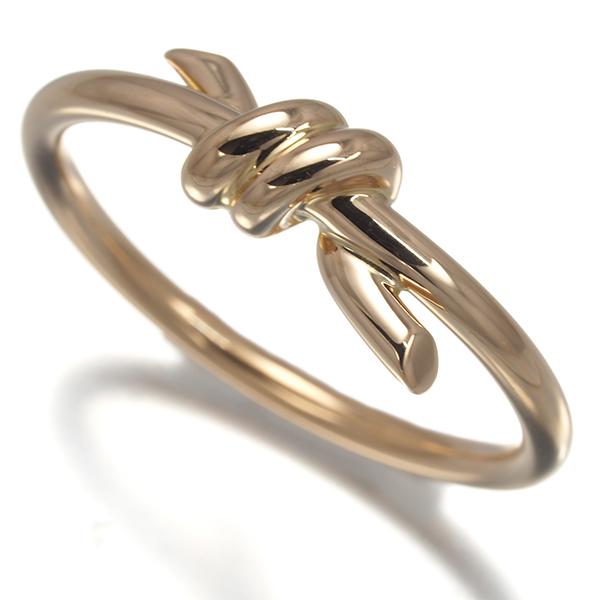 TIFFANY&Co.（ティファニー） リング ノット 15号 K18PG 指輪 BLJ