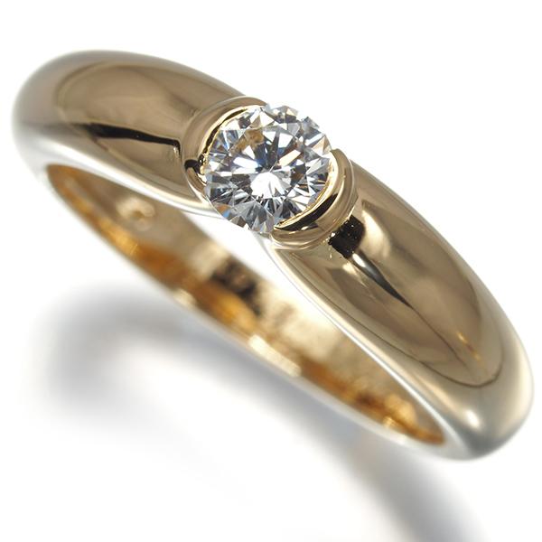 ❤️正規品❤️Cartier K18ゴールドリング ダイヤモンド装飾 16号 Cartier（カルティエ） リング ダイヤ ダイヤモンド シェリー 51号