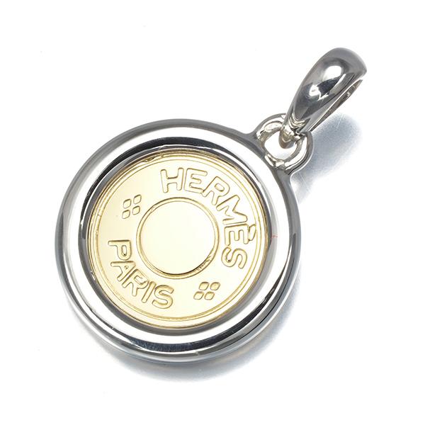 HERMES（エルメス） ペンダントトップ セリエ クルードセル K18YG