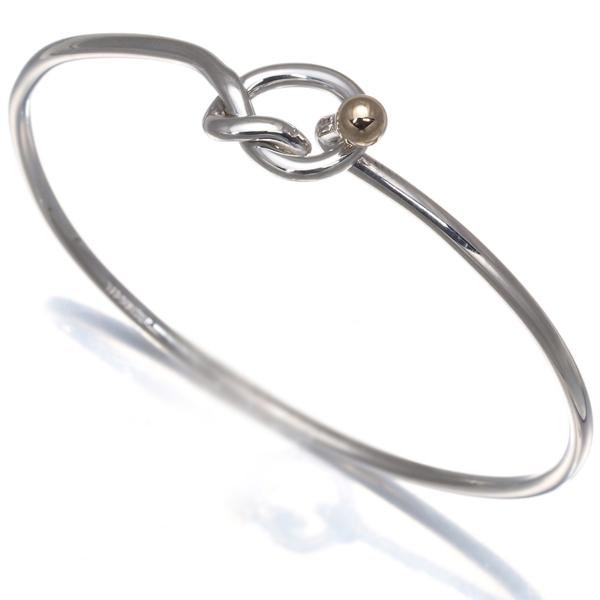 【Tiffany&Co.】シルバー&14Kバングル TIFFANY&Co.（ティファニー） TIFFANY & Co. フックアンドアイ