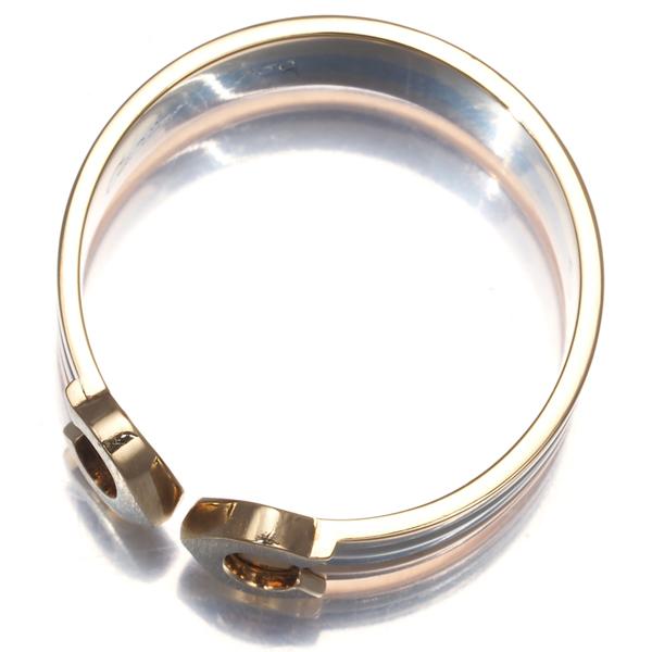 Cartier（カルティエ） リング 2C ドゥーブルC C2 スリーカラー SM 53