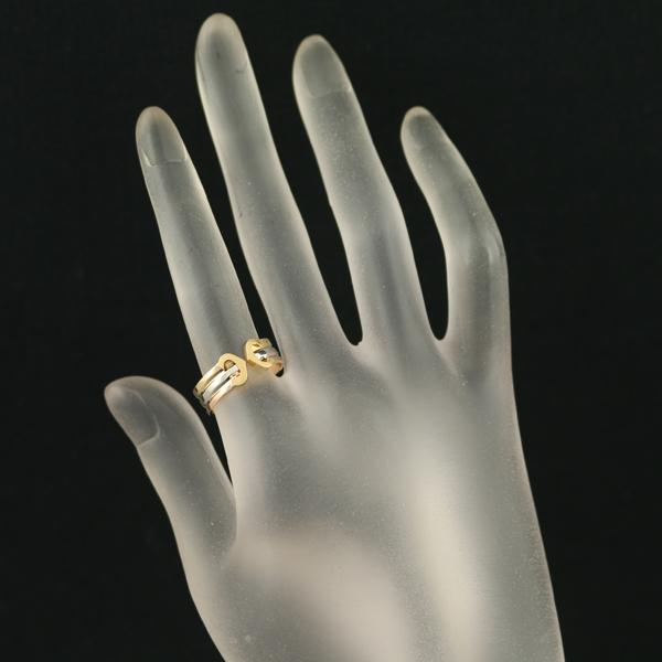 Cartier（カルティエ） リング 2C ドゥーブルC C2 スリーカラー SM 53